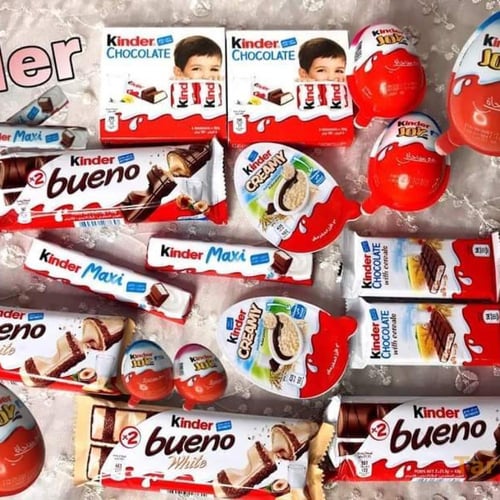 مجموعة بوكس كندر المميز تشكيلة مختلفة من منتجات كن...