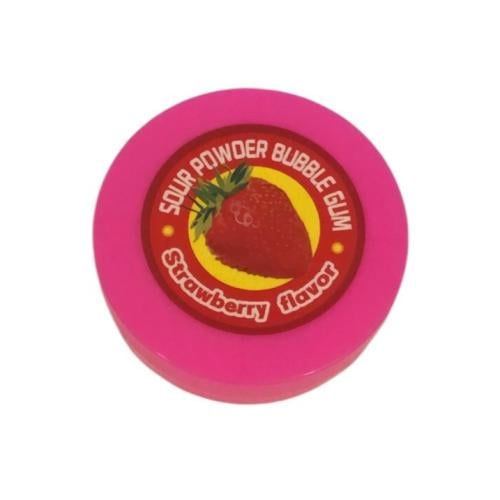 علبة لبان فراولة الاصلية القديمة ببودرة حامضة