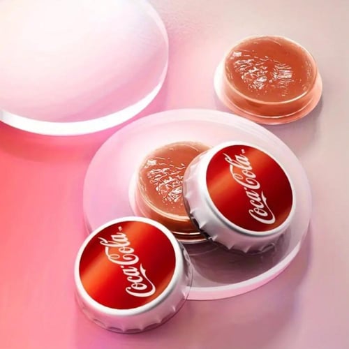 بلسم مرطب شفايف غطاء كوكاكولا