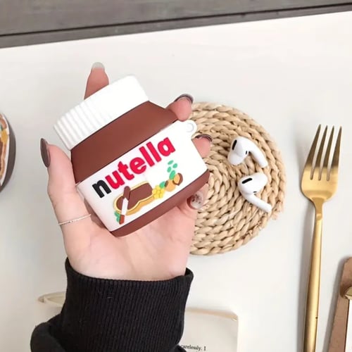 كفر سماعة ايفون شكل نوتيلا