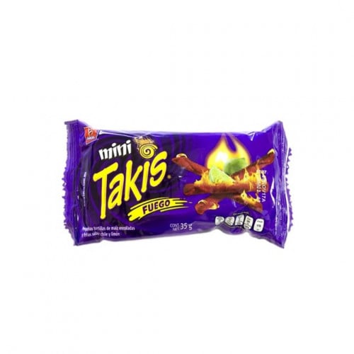 شبس ميني تاكيس صغير 35 جم احمر