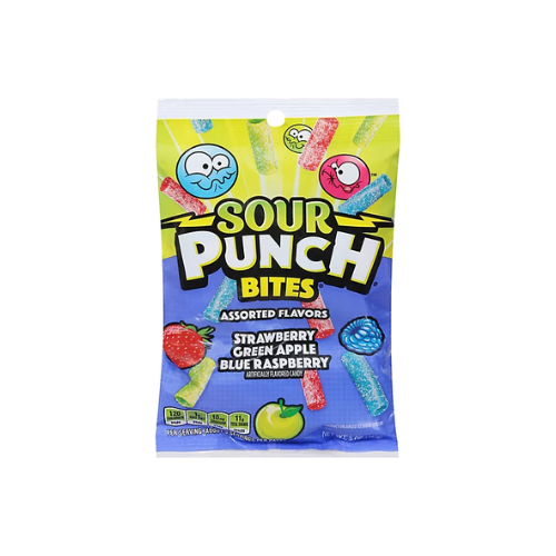 ساور بانش بايتس حامضة بالفواكه مستورد امريكي105 جم