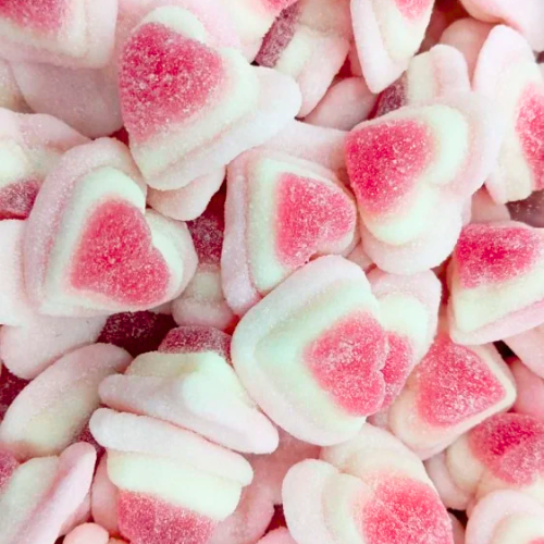 حلاوة جيلي قلوب بالسكر طبقات مستورد اسباني (بالوزن...