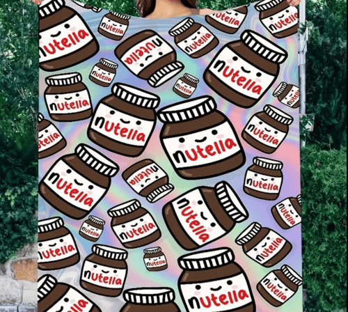 غطا بلانكت نوتيلا ب ثلاثة مقاسات منتج حصري