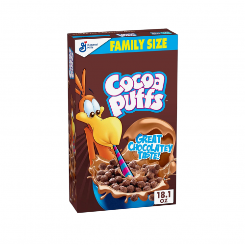 كورن فلكس كوكو بفس بالشكولاتة منتج مستورد برتغالي...