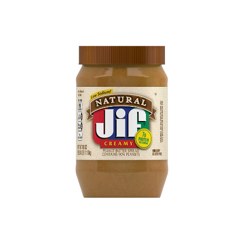 كريمة فول سوداني جيف كريمي مستورد امريكي 454 جم