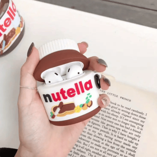 كفر سماعة ايفون شكل نوتيلا