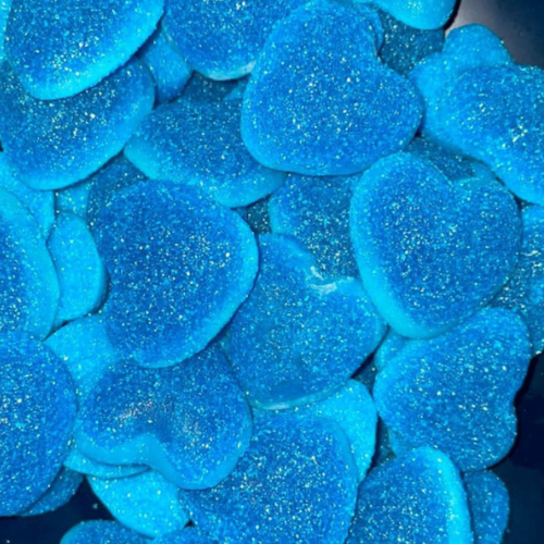 حلاوة جيلي بلوبيري قلوب مستورد اسباني (بالوزن) 250...