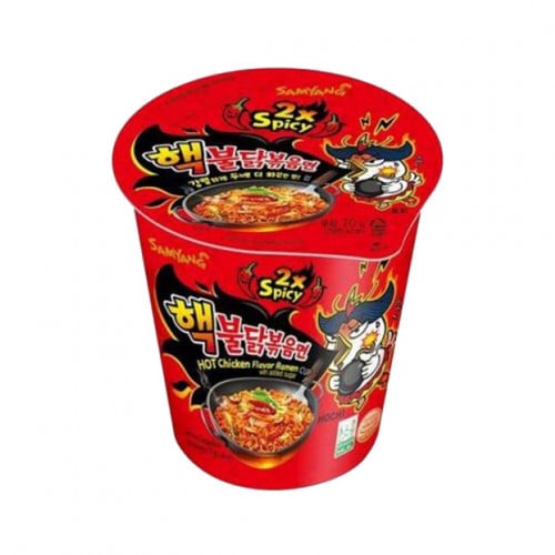 كوب مكرونة الرامن الحارة ضرب 2 من ساميونج منتج كور...