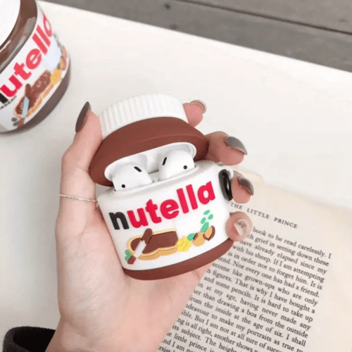 كفر سماعة ايفون شكل نوتيلا