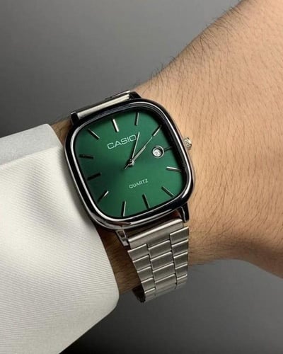 ساعة كاسيو LTP اخضر