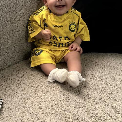 طقم مواليد النصر الرياضي الجديد