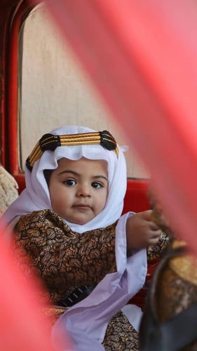 دقلة العرضة النجدية للأطفال