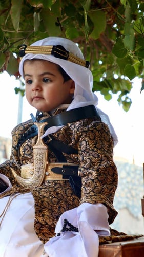 دقلة العرضة النجدية للأطفال