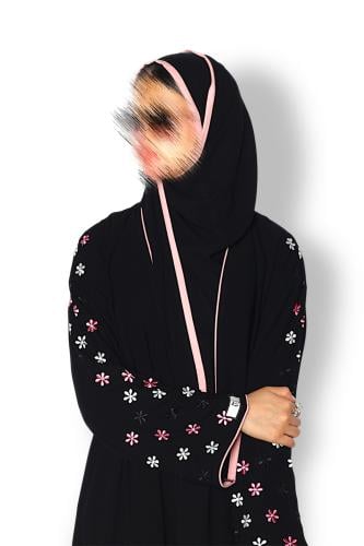 عباية ورد