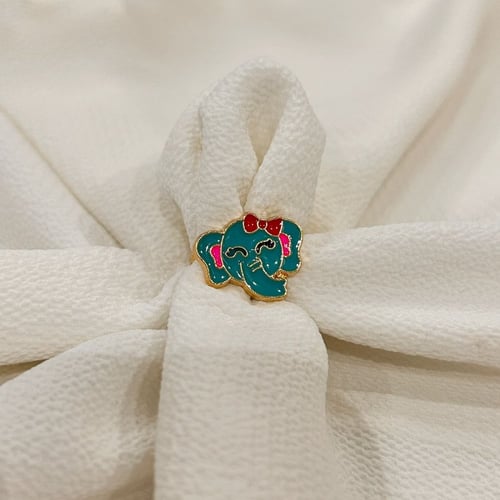 خاتم اطفال بناتي يمكنك تكبيره او تصغيره