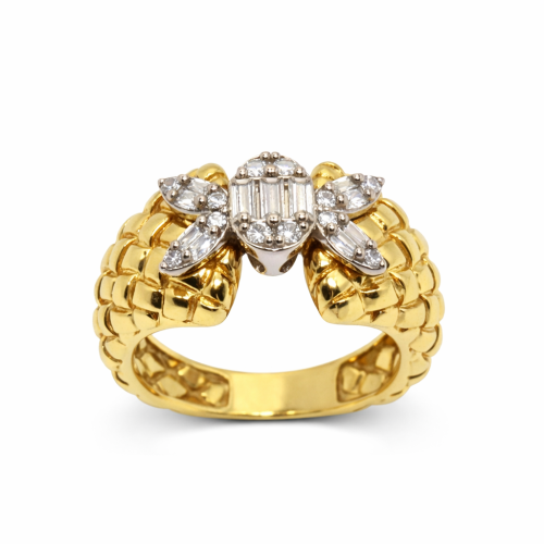 خاتم ذهب عيار 18