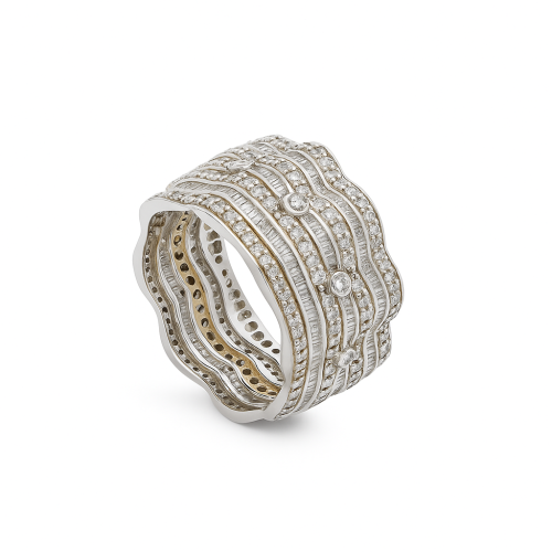 دبلة الماس ذهب عيار 18