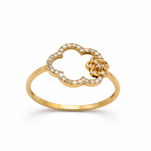 خاتم ذهب عيار 18