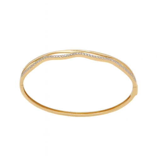 اسوارة الماس ذهب عيار 18