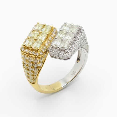 خاتم الماس ذهب عيار 18