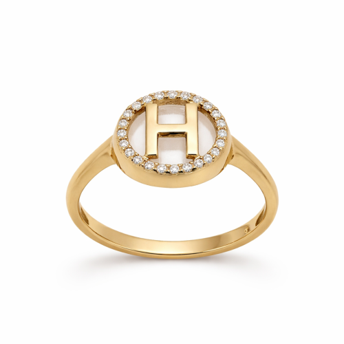 خاتم ذهب عيار 18