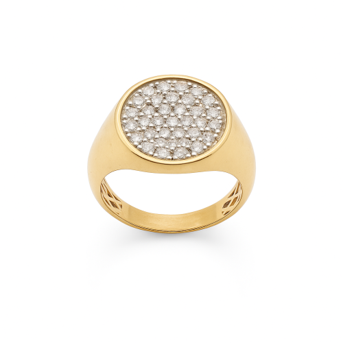 خاتم الماس ذهب عيار 18