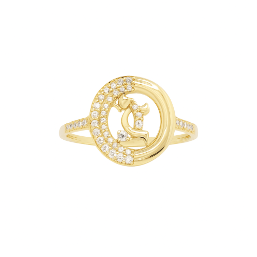 خاتم ذهب عيار 18