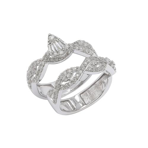 توينز الماس ذهب عيار 18