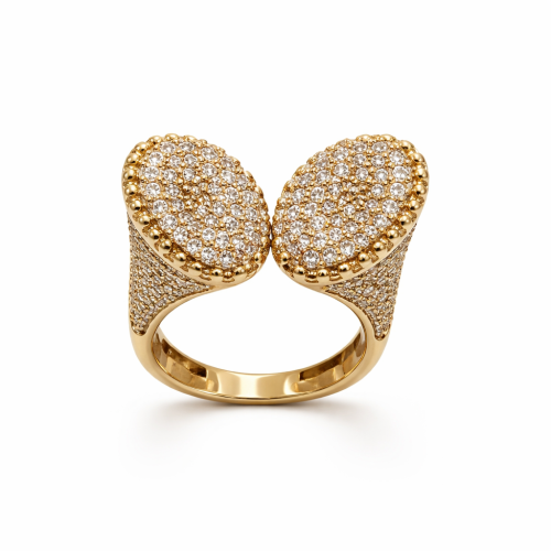 خاتم ذهب عيار 18