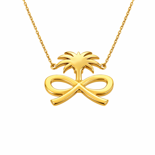 قلادة ذهب عيار 18