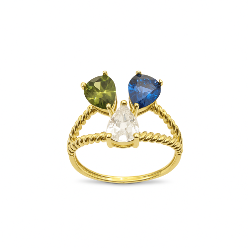 خاتم ذهب عيار 18