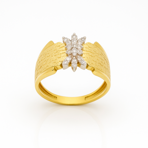 خاتم ذهب عيار 18