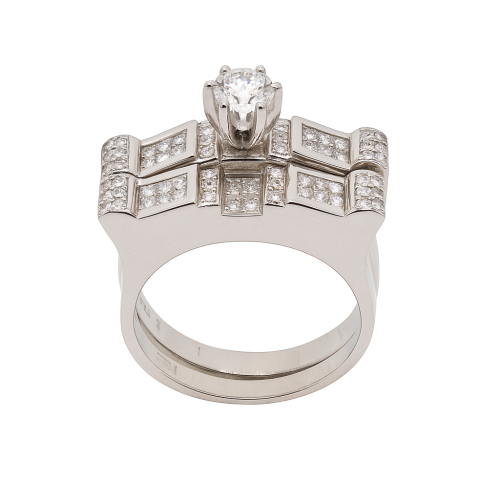 توينز الماس ذهب عيار 18