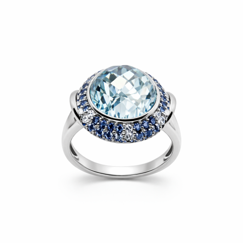 خاتم الماس ذهب عيار 18