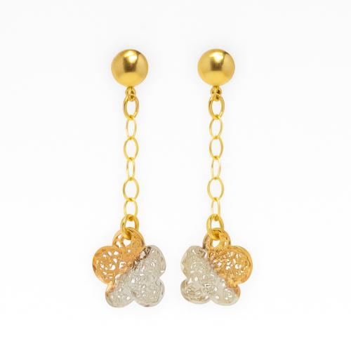 حلق ذهب عيار 18