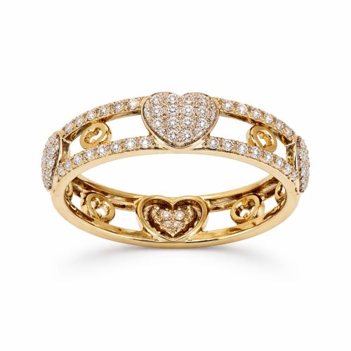 خاتم ذهب عيار 18