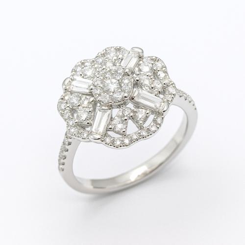 خاتم الماس ذهب عيار 18