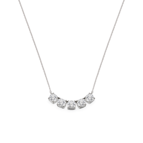 قلادة الماس ذهب عيار 18