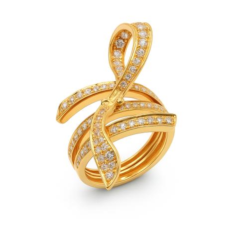 خاتم الماس ذهب عيار 18