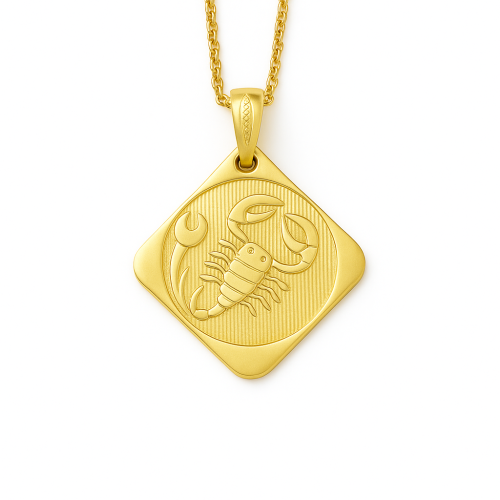 قلادة ذهب عيار 18