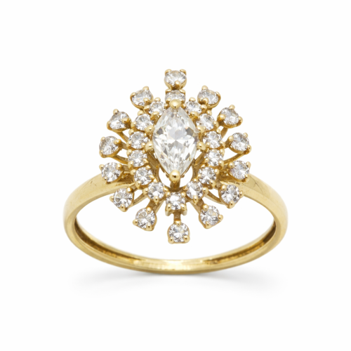 خاتم ذهب عيار 18