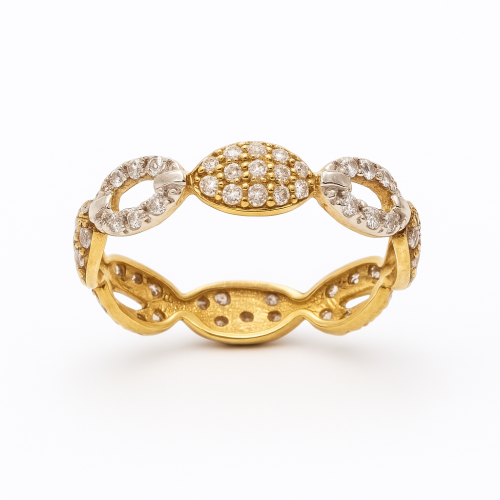 خاتم ذهب عيار 18