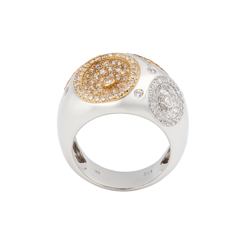 خاتم الماس ذهب عيار 18