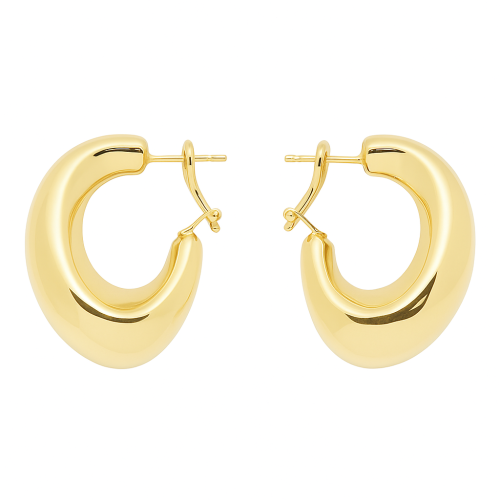 حلق ذهب عيار 18