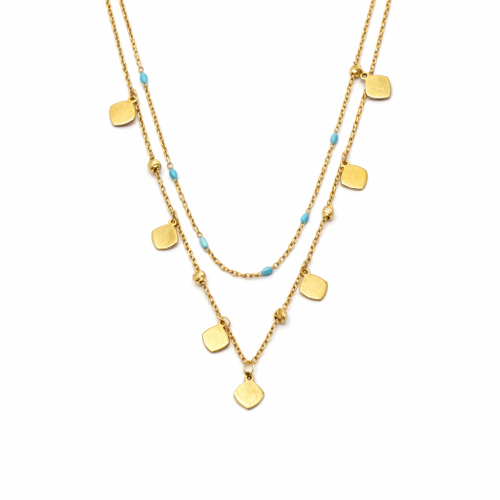 قلادة ذهب عيار 18