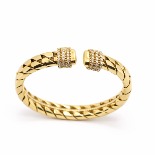 اسوارة ذهب عيار 18