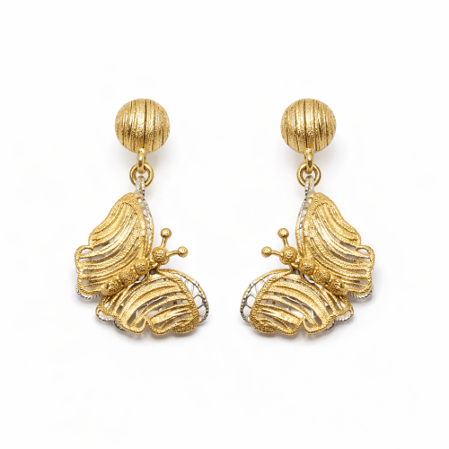 حلق ذهب عيار 18