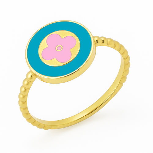 خاتم ذهب عيار 18