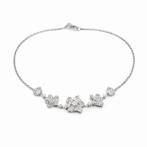 اسوارة الماس ذهب عيار 18